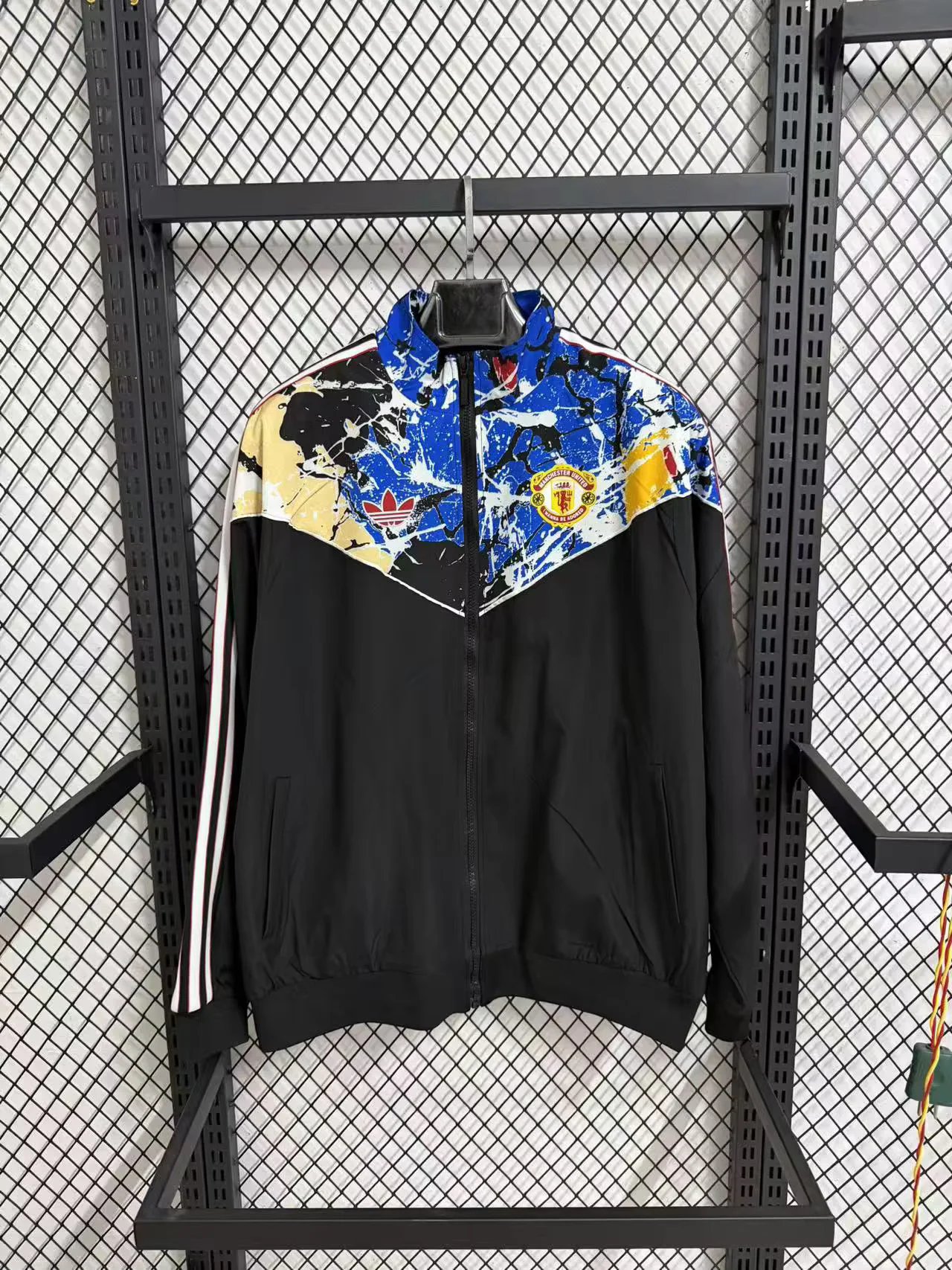 AAA Quality Man Utd 26/27 Wind Coat -Black/Blue